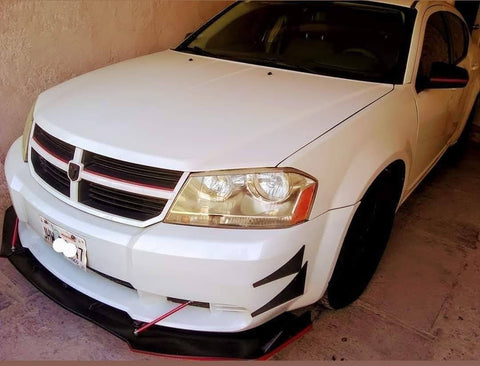 FRONT LIP DODGE AVENGER 2007-2014