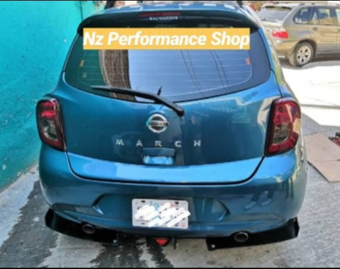 REAR DIFFUSER MARCH