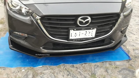 FRONT LIP MAZDA 3 2014-2019