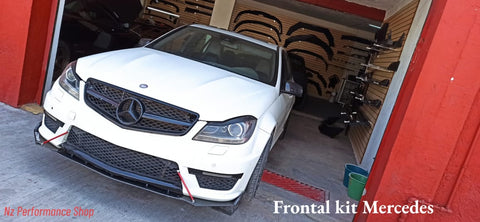 FRONT LIP MERCEDES CLASE C 2008-2014