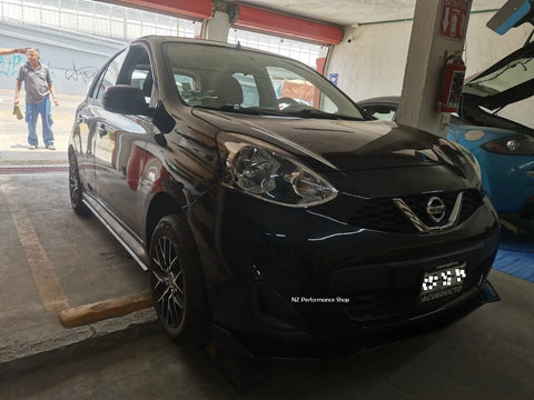 ESTRIBOS TIPO TUNING NISSAN MARCH