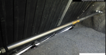 Barra Puntal Trasera con Herraje (Rear Strut Bar)Fiesta Mk5 2002-2007