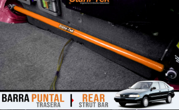 Barra Puntal Trasera con Herraje (Rear Strut Bar) Sentra B14 Mk4 1995-1999