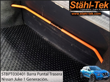 Barra Puntal Trasera simple (Rear Strut Bar) Juke Mk1 2010-2018