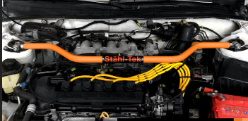 Barra Puntal Frontal (Strut Bar) Sentra B14 Mk4 1995-1999