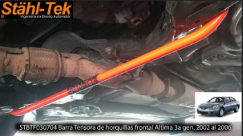 Barra Tensora de Horquillas Frontal (Stress Bar) Altima / Maxima Mk3 2002-2006