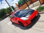 FRONT LIP HIDRO CARBONO NISSAN 350Z