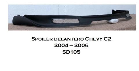 FRONT LIP CHEVROLET CHEVY C2 2004-2006