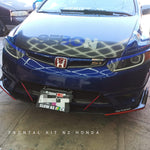 frontal lip honda civic