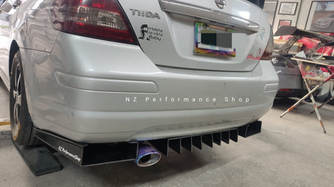 rear diffuser nissan tiida