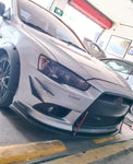 FRONT LIP MITSUBISHI LANCER 2009-2015