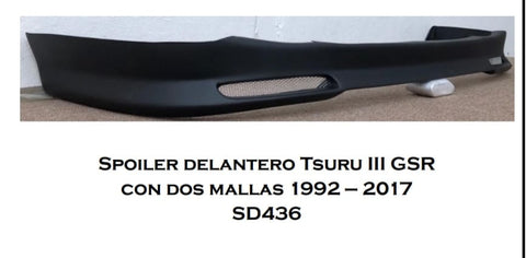 FRONT LIP NISSAN TSURU III 1992-2017