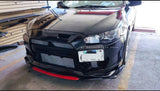 Front Lip Mitsubishi Lancer 08-15