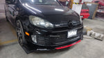 front lip vw golf mk6