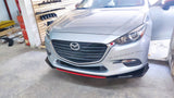 Front Lip Mazda 3 2014-2019