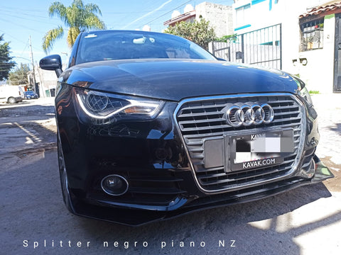 Splitter negro piano NZ audi