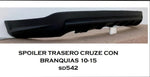DIFFUSER CHEVROLET CRUZE 2010-2015