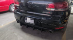 rear diffuser golf mk6