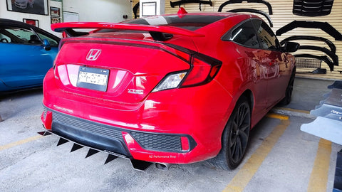 Rear Diffuser Honda Civic 2016-2021