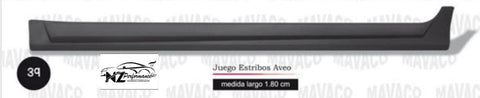estribos chevrolet aveo 2008-2017