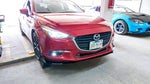 Front Splitter Mazda 3 sedan 2014-2019