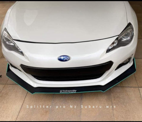 FRONT SPLITTER PRO SUBARU BRZ 2012-2021